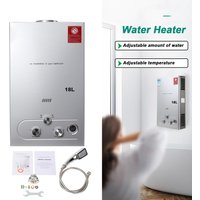 18L Liquid Propane Gas Home Appliance Water Heater 36KW Outdoor Camping Portable Tankless Instant Hot Water Heater With Shower Head Kit image 3