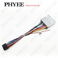 16 Pin to 24Pin Radio Wiring Harness Car Android Head Unit Cable Adapter for Ford Explorer F150 F250 Fusion Mustang 2006 - 2009