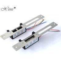 ANSI Adjustable NO NC Electric Door Lock Fail Secure 12V electromagnetic lock Smart Electric lock for RFID Access Control System