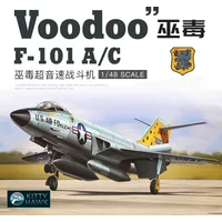 Kitty Hawk 1/48 assembly model KH80115 USAF F-101A/C Fighter-Aircraft Model Kit