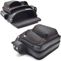 1PC Heavy Duty Tool Pouch Multiple Pockets & Vertical Storage for Carpenters Clip on Belt Work Pouch Bag