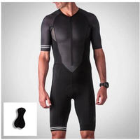 China Hot Sale Custom Design Tri Clothing Sublimation Breathable Short Sleeves Suits, Professional Triathlon Jumpsuit Suit