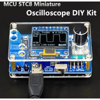 Electronic DIY Mini Digital Oscilloscope Kit STC8K8A Microcontroller Soldering Practice Loose Parts