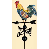 Hahn Cottage Wetterfahne stehende Windrichtung Anzeige für Rasen Terrasse Hof Gehweg Ornament