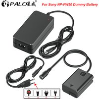 NP-FW50 NP FW50 Dummy Battery AC Power Supply Adapter DC Coupler kit for Sony Alpha A5100 A6500 A6400 A6000 A55 A7 RX10 Cameras