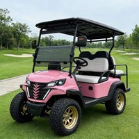 MMC 4WD New 2 4 6 8 Seat Sightseeing Bus Hunting Club Cart 4000W/5000W/7000W Golf Cart 48V/60/72V Electric Golf Cart