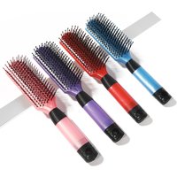 1pc Plastic Detangling Brush Hairdressing Comb Rib Comb Massage Hair Brush For All Hair Types For Men And Women
