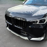 Front Kidney Grille For BMW X1 iX1 U11 2023+ Single Double Line Intake Grill Exterior Trim Auto Tuning Accessories Kit Sport