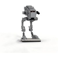 108PCS Space Movie Series Chicken Walker Armored AT-ST Empire Transport Building Blocks Mecha Modular Technology Model Toys Gift