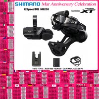 Shimano NEW Deore XT Di2 M8250 12 Speed SW RD-M8250 SGS Wireless Electronic Shifting System Mountain Bike With EC-DN100 Charger