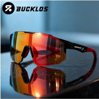 AliExpress NONE BUCKLOS Cycling Polarized Goggles UV400 Outdoor Sport Sunglasses Ultralight Road Mountain Bike Eyewear Polarized Bicycle Glasses