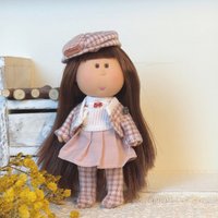 14cm Mini Potato Doll Clothes for Spanish Mia Doll, Dress & Overalls Outfit Set, Only Clothing, Fashion Doll Costume Accessories