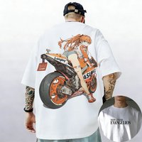 Neon Genesis Evangelion Ayanami Rei Asuka Classic Style Short Sleeve T-shirt Men Women 2026 Summer Parent-Child Cotton Tee Tops