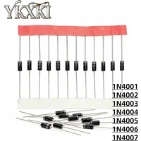 50-100pcs/lot new 1N4001 1N4002 1N4003 1N4004 1N4005 1N4006 1N4007 1A/50V 100V 200V 400V 600V 800V 1000V DO-41 Rectifier Diode