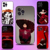 L-LADY GAGA MAYHEM Phone Case Silicone Black Soft For iPhone 17,16,15,14,13,12,11,Pro,Max,Plus,E,SE4,Air,Mini