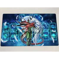 YuGiOh Elemental HERO Flame Wingman Infernal Rage Playmat TCG CCG Mat Board Game Trading Card Game Mat Rubber Mouse Pad Free Bag