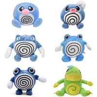 Pokemon Poliwrath Poliwag Poliwhirl Politoed Plush Toy Soft Anime Stuffed Peluche Doll Kawaii Hobby Hot Collection Birthday Gift