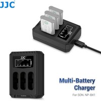 JJC USB Type C Camera Battery Charger for Sony NP-BX1 Battery Charger for Sony ZV-1 ZV-1 II ZV-1F RX100V RX100VI RX100