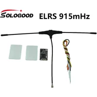 SoloGood ELRS 915mhz Receiver ExpressLRS With T type Antenn Best Performance in Speeds Latency Range for RC Racing Drone