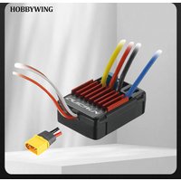 HOBBYWING QuicRun 25A WP 1625 Waterproof Brushed ESC for 1/16 1/18 RC Touring Car Buggy Monster Truck Crawler 280 370 380 Motor