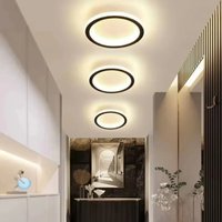 Modern LED Ceiling Light Corridor Lighting Fixture Minimalist Line Lamps Aisle Staircase Corner Indoor Atmosphere lights