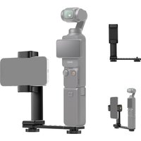K&F CONCEPT Phone Holder Mount for DJI Osmo Pocket 3 Creator Combo Accessories Angle Adjustable Mobile Phone Clip Selfie Stick