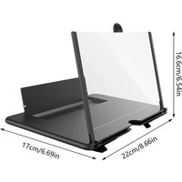 Cell Phone Screen Amplifier Mobile Phone Holder Mobile Phone HD Portable Phone Screen Video Magnifier Stand Bracket