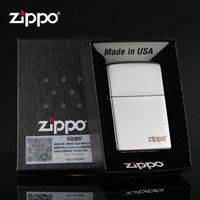 Zippo lighter White Ice Mirror Finish Windproof Lighter Gift for Men