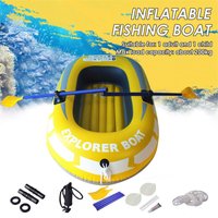 New Iatable Raft Summer Double PVC Iatable Kayak Thickened Folding Portable Fishing Boat For Outdoor Drifting Water Sports