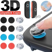 2/4PCS Silicone Thumb Grips for Nintendo Switch 2 & PS5 & PS4 & XBOX Joystick Controller Transparent Analog Caps Accessories