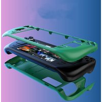 1 PC For Steam Deck Colorful Protective Case For Steam Deck Oled PC Material Protective Case With Stand Game Console Parts