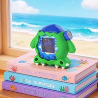 Silicone Case For Tamagotchi Paradise,Virtual Pet Game Console Silicone Cover Sleeve Soft Shell Washable Anti-drop Shockproof