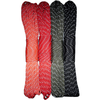 Corde de survie en parachute coulée, lanière pour camping, escalade, randonnée, 1 pièce, diamètre 4mm