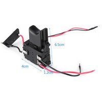 DC 7.2 V-24 V 16A Electric Drill Control Switch Cordless Drill Trigger Switch Speed Control Button for Power Tools Electric Dr