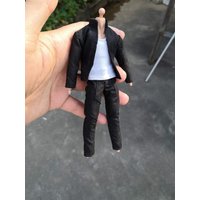 New 112 Scale Male Action Figure Clothes Set 6 Inch Articulated Doll Ants Trendy Toys Jacket Pants Ensemble Collectible Figures