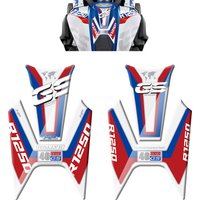 For BMW R1250GS 2018-2023 R 1250GS HP Rallye 40 Years GS Motorcycles 3D Gel Tank Knee Paint Protection Decal Kit