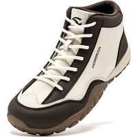 HOBIBEAR Mid-Top Hiking Boots Mens Womens Wide Width Trail Running Sneakers Outdoor Walking Non-Slip Ankle Shoes