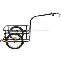Cargo Bike Trailer With Alu Rim Rubber Tyre, 16 Inch Inflatable Wheel Wagon