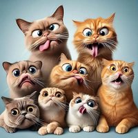 Funny Cat Diamond Painting Set, DIY Adult Full Diamond Home Decoration Painting Set, Adult Style, Frameless Art Crafts