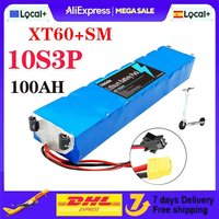 Kostenloser Versand 36V 10S3P 100000mAh 36V Elektroroller-Akku Wiederaufladbarer Akku 18650 Lithium M365 Elektroroller