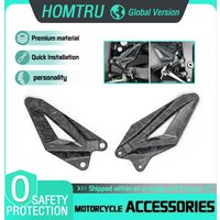 For Kawasaki 2009-2024 ZX-6R motorcycle modification with carbon fiber exterior riding passenger pedal accessories