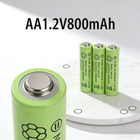 Reliable Non-Rotating Ni-MH AA 1.2V 800mAh Batteries for Smartwatches And Electronic Devices