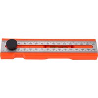 Marking Protractor Multi Angle Ruler Foldable Depth Measuring Tool Gauge for Woodworking Leveling Posit