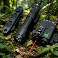 2026 NEW MINI-A2 PEQ15 Style Red Green Tactical Laser Light Easy Install 20mm Picatinny Rail Accessory for M300 M600