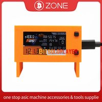 NerdNos 80~120gh/s Ultra-Low Power 8W Home Mining Bitcoin Miner With Power supply