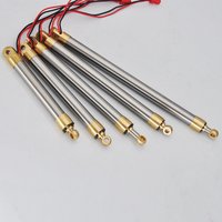 Elektrischer Simulationszylinder mit 12 mm Außendurchmesser für ferngesteuerte Bagger, DIY-Spielzeugmodell-Modifikation, Schubstangen-Zubehör