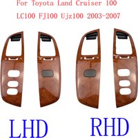 1 Pair Car Air Vent Outlet Dashboard Air fresh Window Panel for Toyota Land Cruiser 100 LC100 FJ100 Ujz100 2003-2007 LHD RHD