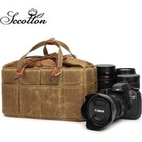 Single-lens reflex camera inner liner bag with drawstring, multi-functional accessory, digital photography hand-held storage bag