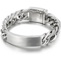 AliExpress Qiaonitu 17mm Heavy Punk Gold Color Curb Cuban Chain Bracelet Men Hiphop Rock Retro Stainless Steel Fashion Bike Bangle Jewelry