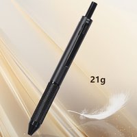 Press Type High Quality Metal Gravity Sensor Pen 4 in 1 Press Type 3Colors Ballpoint Pen Mechanical Pencil Student Gift